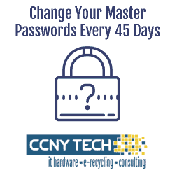Change Passwords Regularly