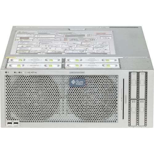 Sun SPARC Enterprise T5440 SEVPCJF1Z 4U Rack Server - 2 x Sun UltraSPARC T2 Plus 1.20 GHz - 32 GB Installed - 292 GB HDD - Serial Attached SCSI (SAS) Controller - 0, 1 RAID Levels - 4 x 4.48 kW
