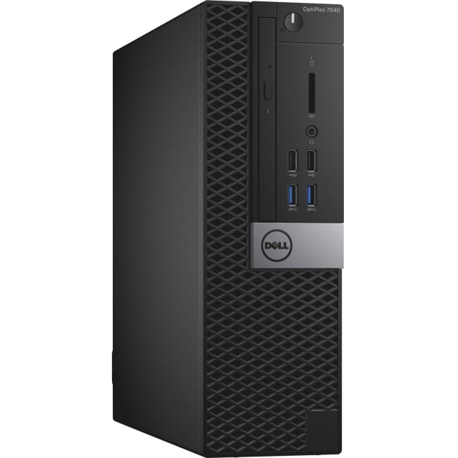 Dell OptiPlex 7040 Desktop Computer - Intel Core i5 i5-6500 3.20 GHz - 4 GB DDR4 SDRAM - 500 GB HDD - Windows 7 Professional 64-bit - Small Form Factor - Black